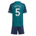Cheap Arsenal Thomas Partey #5 Third Football Kit Children 2023-24 Short Sleeve (+ pants)